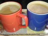 Recipe for Typical South Indian Filter Coffee