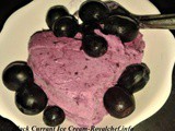 Refreshing Black Currant Ice Cream Recipe in Marathi