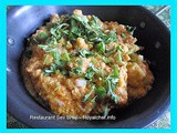 Restaurant Sev Bhaji Recipe in Marathi