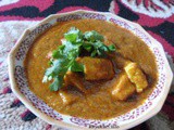 Spicy Saffron Paneer Gravy