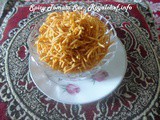 Spicy Tomato Sev for Diwali Faral