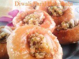 Stuffed Balushahi For Diwali Faral Recipe in Marathi