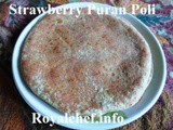 Sweet and Delicious Strawberry Puran Poli
