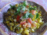 स्वीट कॉर्न उसळ/ भेळ (Sweet Corn Usal) Marathi Recipe