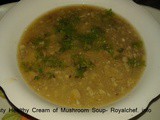 Tasty Healthy Cream of Mushroom Soup