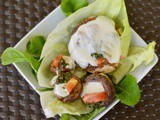 Easy mid-week Caprese stuffed mushrooms