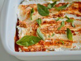 Eggplant Recipes : The Eggplant Bake – Aubergine & ricotta layers with rich tomato sauce –