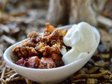 Mammee Apple & Plantain dessert with coconut topping