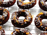 Baked Chocolate Orange and Coconut Doughnuts