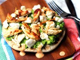 Chicken and Avocado Pizza