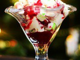 Christmas Eton Mess with Cranberries and Star Anise