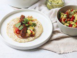 Crispy Tofu Fajitas