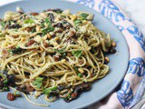 Currant, Caper and Fennel Spaghetti