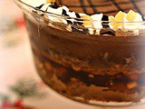 Dark Chocolate, Orange and Ginger Trifle