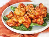 Korean Style Cauliflower Wings (vegan)