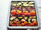 Mediterranean Lemon Roasted Vegetables