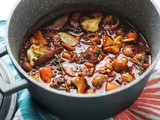 Mushroom Bourguignon (vegan)