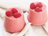 Peach and Raspberry Smoothie