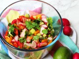 Radish and Lime Salsa