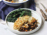 Rösti-Topped Puy Lentil and Mushroom Pie