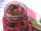 Spiced Cherries in Vodka