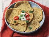 Spiced Red Lentil Pancakes