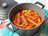 Spicy Sausage Stew (vegan)
