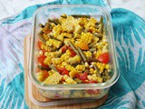 Sweetcorn, Green Bean and Tomato Salad