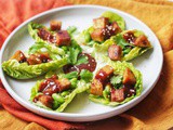 Teriyaki Tempeh Lettuce Wraps