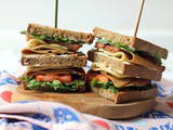 The Ultimate Vegan Club Sandwich