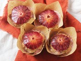Vegan Blood Orange & Cardamom Breakfast Muffins