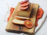 Vegan Blood Orange Loaf Cake