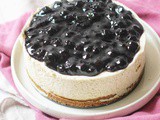 Vegan Blueberry Cheesecake