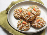 Vegan Carrot Cake Cookies