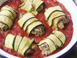 Vegan Courgette and Mushroom Involtini
