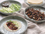 Vegan Crispy Duck Pancakes (made with mushrooms)