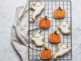 Vegan Halloween Sugar Cookies