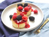 Vegan Japanese Souffle Pancakes