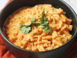 Vegan Kimchi Mac and Cheese