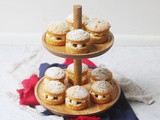 Vegan Mini Victoria Sponge Cakes