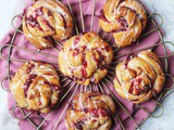 Vegan Orange and Cranberry Buns