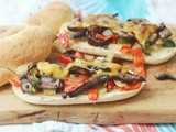 Vegan Portobello Mushroom Philly Cheesesteak