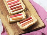 Vegan Rhubarb and Custard Tart