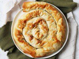 Vegan Spiral Spanakopita