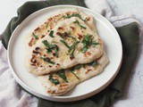 Vegan Wild Garlic Naan Breads