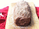 Vegan Yule Log (Bûche de Noël)