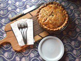 Aubergine and Lentil Pie