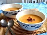 Caramelized Shallot, Yam, and Coconut Soup