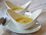 Cheddar, Cider, and Leek Soup