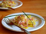 Kohlrabi, Radish, and Golden Beet Slaw with Pickling Spices